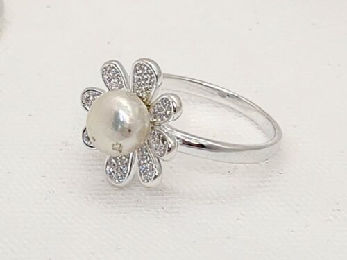Anillo Flor de Perla